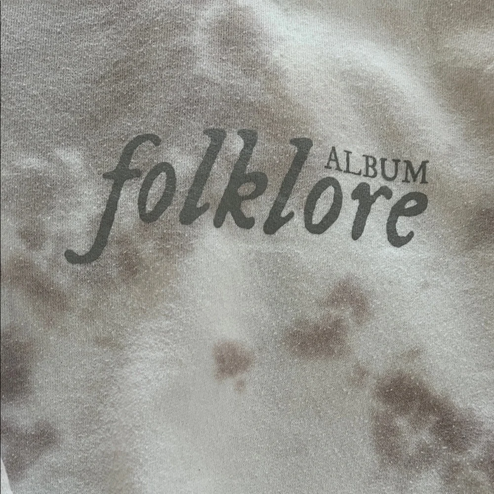 Taylor Swift Folklore Tie-Dye Crew Neck Sweater - Picture 2 of 6